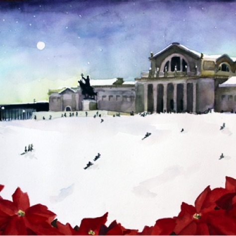 Sledding on the Hill
18x24
PUBLISHED - Allport Editions for St. Louis Art Museum